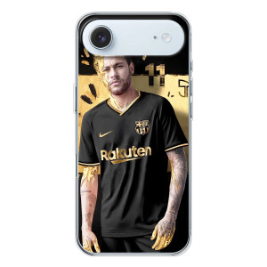 Силиконовый Чехол iPhone 17 Air – Gold Neymar