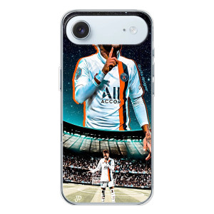 Силиконовый Чехол iPhone 17 Air – Неймар ПСЖ
