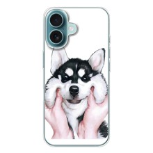 Чехлы с собаками для iPhone 17 Air (VPrint) (Довольный Хаски)