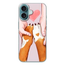 Чехлы с собаками для iPhone 17 Air (VPrint) (Любовь к собакам)