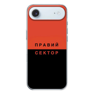 Чехлы УПА (Красно-Чёрный) на iPhone 17 Air – Правый Серктор