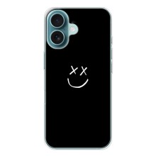 Чехол для Айфон 17 Air - (AlphaPrint) с печатью (ТОП продаж) (Смайл)