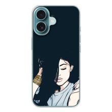 Чехол с печатью для iPhone 17 Air - (Мода) (AlphaPrint) (Красивая девочка)