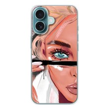 Чехол с печатью для iPhone 17 Air - (Мода) (AlphaPrint) (Макияж)