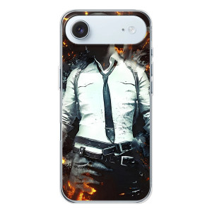 Силиконовый чехол с картинкой "Герой Pubg" на iPhone 17 Air – Man Пубг