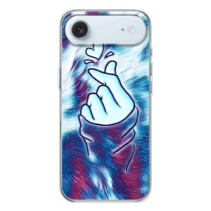 Чехол с принтом для iPhone 17 Air (AlphaPrint - Знак сердечка)