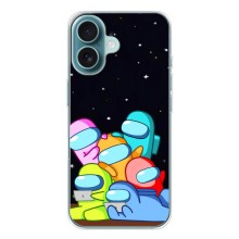 Чехол Амонг Ас для iPhone 17 Air (AlphaPrint) (Скины в космосе)
