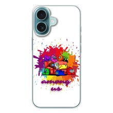 Чехол Амонг Ас для iPhone 17 Air (AlphaPrint) (Яркий АмонгАс)