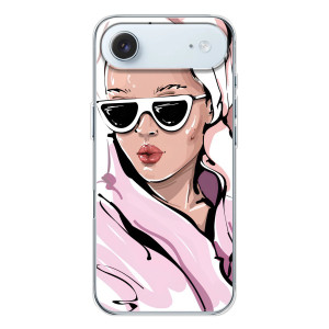Чехол с картинкой Модные Девчонки iPhone 17 Air – Девушка в халате