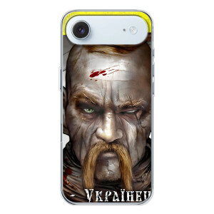 Чехол с картинкой (Патриотический КОЗАК) на iPhone 17 Air – Одноглазый Козак
