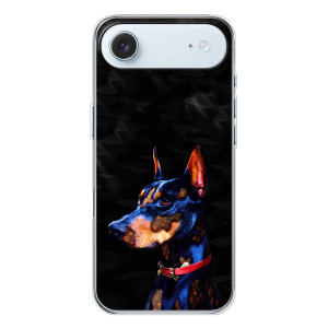 Бампер для iPhone 17 Air з картинкою "Песики" (Собака Мопсік)