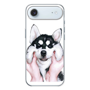 Бампер для iPhone 17 Air з картинкою "Песики" (Собака Хаскі)