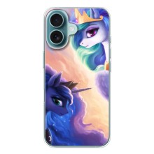 Чехол для Айфон 17 Air - (Единорожки - Новинки) (AlphaPrint) (Единорожки)