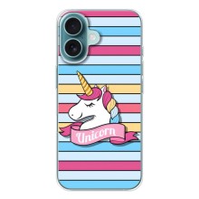 Чехол для Айфон 17 Air - (Единорожки - Новинки) (AlphaPrint) (Unicorn)