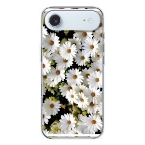 Чохол з ромашками на iPhone 17 Air – Рамка в ромашках