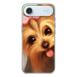 Чехол (ТПУ) Милые собачки для iPhone 17 Air – Йоршенский терьер