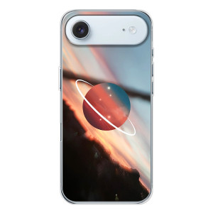 Чохол (ТПУ) з планетами на iPhone 17 Air – Сатурн