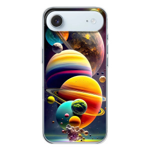 Чохол (ТПУ) з планетами на iPhone 17 Air – Сонячна система