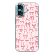 Чехол банты для iPhone 17 Air – Фон бантики