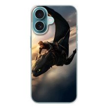 Чехол дракон Беззубик для iPhone 17 Air – Полет Беззубика