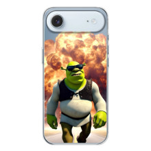 Печатный чехол с принтом Шрек для iPhone 17 Air – Стильный Шрек