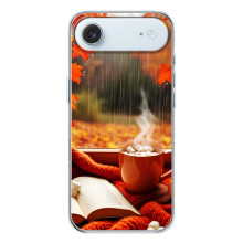 Чехол с уникальным дизайном «Осень с кофе» для iPhone 17 Air – Кофе и дождь