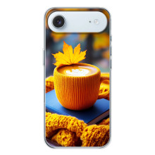 Чехол с уникальным дизайном «Осень с кофе» для iPhone 17 Air – Кофе с жёлтым