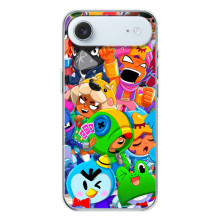 Силиконовый Чехол на iPhone 17 Air с картинкой Brawl Stars – Brawl-Stars