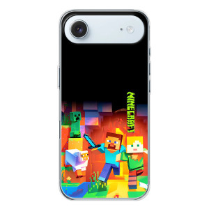 Чехлы для iPhone 17 Air (Персонажи Майн Крафт) – Герой Майнкрафт
