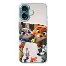Силіконовий чохол з принтом Зоотрополіс для iPhone 17 Air