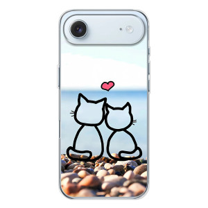Силіконові Чохли Коханій людині для iPhone 17 Air – Котейки