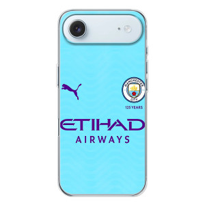 Силіконові Чохли з принтом Футбол на iPhone 17 Air – Man City