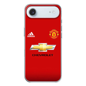 Силіконові Чохли з принтом Футбол на iPhone 17 Air – Man United