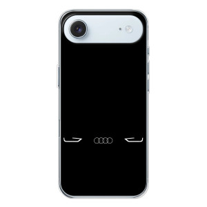 Силиконовый бампер с картинкой машины на iPhone 17 Air – Силует Audi