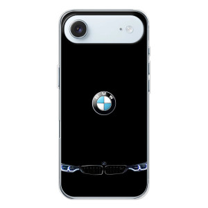 Силиконовый бампер с картинкой машины на iPhone 17 Air – Черный BMW