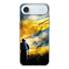 Силиконовый Чехол (атрибутика Клеш Роял) для iPhone 17 Air (Война)