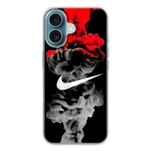 Силіконовый Чохол на iPhone 17 Air з картинкою НАЙК (Nike дим)