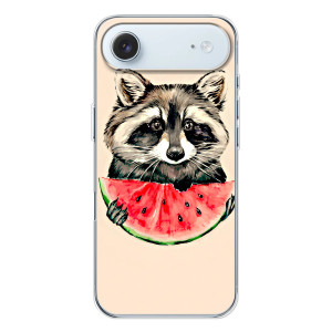Силіконовий Чохол з Энотами  на iPhone 17 Air – Єнот