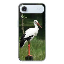 Силіконовий бампер з птичкою на iPhone 17 Air – Лелека