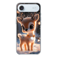 Яскравий чохол для iPhone 17 Air з Зимові Оленята (Оленятко)