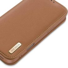 Чехол-книжка Dux Ducis Hivo для Apple iPhone 17 Pro Max (6.9") – Коричневый