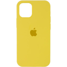 Чехол Silicone Case Full Protective (AA) для Apple iPhone 17 Pro Max (6.9") – Желтый