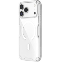 TPU чехол Nillkin Nature Pro Magnetic для Apple iPhone 17 Pro Max (6.9") – Прозрачный