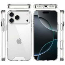 Чехол TPU Space Case transparent для Apple iPhone 17 Pro Max (6.9") – Прозрачный