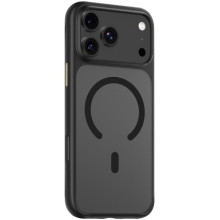 TPU+PC чехол Blueo Skin Friendly Frosted with MagSafe для Apple iPhone 17 Pro Max (6.9") – Черный