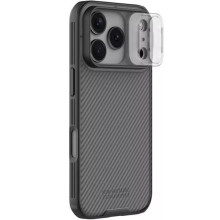 Карбоновая накладка Nillkin CamShield Pro для Apple iPhone 17 Pro Max (6.9") – Черный