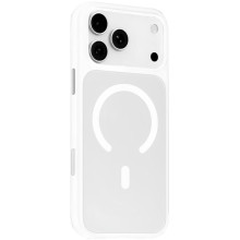 TPU+PC чехол Blueo Skin Friendly Frosted with MagSafe для Apple iPhone 17 Pro Max (6.9") – Белый