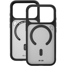 TPU+PC чехол Blueo Frosted Heat Dissipation Stand with MagSafe для Apple iPhone 17 Pro Max (6.9") – Черный