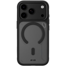 TPU+PC чохол Blueo Frosted Heat Dissipation Stand with MagSafe для Apple iPhone 17 Pro Max (6.9") – Чорний