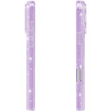 Чохол TPU Eclipse Sparkle (MagFit) для Apple iPhone 17 Pro Max (6.9") – Фіолетовий